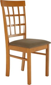 Szék, cseresznye/bézsbarna, GRID NEW