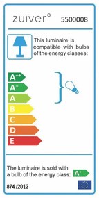 Dice fehér LED mennyezeti lámpa - Zuiver