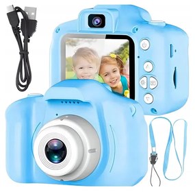Játék Digitális fényképezőgép gyerekeknek játékok kamerával, kék, E225