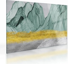 Üveg kép - Smaragdhegység N⁰1 (70x50 cm)