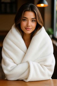 Dupla Flanel Fleece takaró 100 x 135 cm