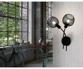 Eglo 43375 - Fali lámpa WRINGTON 1 2xE14/40W/230V