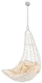 Natal Easy kerti függőfotel fehér rögzítő készlettel