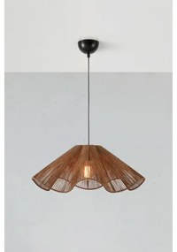 Markslöjd 108681 - Csillár zsinóron NAMI 1xE27/40W/230V barna