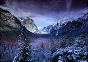 Kép - Yosemite, USA (üvegen) (70x50 cm)