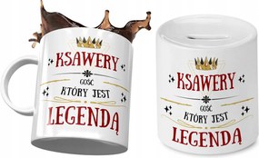 Xavérnek Bögre Ajándék persely szett fényképes nyomtatással