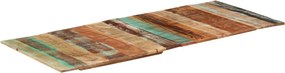 vidaXL négyszögű tömör újrahasznosított fa asztallap 60x140cm 15-16 mm