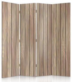 Gario Paraván Világos színu deszkák Méret: 145 x 170 cm, Kivitelezés: Klasszikus paraván