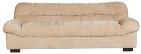 Bézs bársony kanapé 214 cm Douglas – Dutchbone