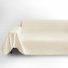 Filumi Kanapé huzat sarok ágytakaró zsenília Krémszínű 230x340