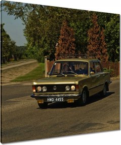 Vászonkép 70x70 Nagy Fiat 125P Lengyel