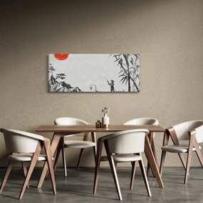 Kép - Fuji-hegy (120x50 cm)