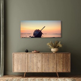 Kép - Hajótörést szenvedett hajó (120x50 cm)
