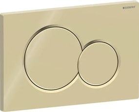 Geberit Sigma01 vezérlőgomb műanyag sárgaréz fényes 115.770.DT.5