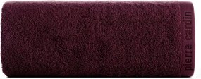 Pierre Cardin törölköző 70x140 Evi bordó prémium pamut 430gr
