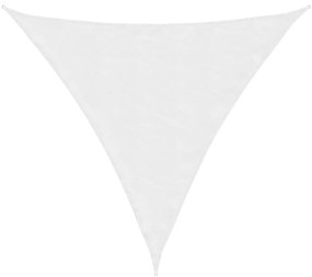 fehér 100% poliészter oxford szövet napvitorla 2 x 2 x 2 m
