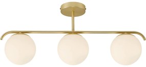 Nordlux - Csillár rúdon GRANT 3xE14/25W/230V arany