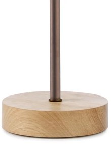 ONLI - Asztali lámpa FLORA 1xE27/22W/230V 28 cm zöld/arany