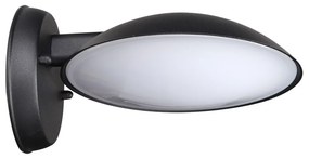 ITALUX 6691-BK-9 PIOMBINO Modern Kültéri Fali Lámpa Fekete LED IP44