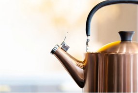 Rézszínű rozsdamentes acél vízforraló kanna 1,5 l Diamante – Vialli Design