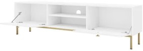 TV szekrény Probazzo 2KW (fehér + arany) . 1106254