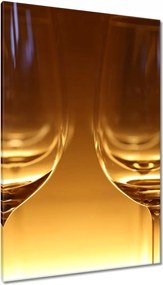 Vászonkép 80x120 Borospoharak