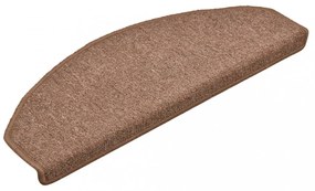 15 db barna lépcsőszőnyeg 65 x 24 x 4 cm