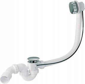 Kád automata töltés nélkül, króm (S904-004) /sm/