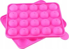Szilikon Forma Keksz NyalĂłkĂĄkhoz Cake Pops Lollipops PĂĄlcika NĂ©lkĂŒl