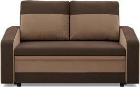 Hewlet kanapé, szövet anyag, barna