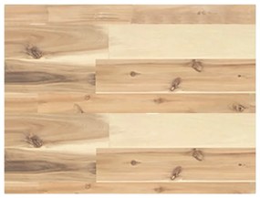 2 db kezeletlen tömör akácfa függőpolc 40 x 30 x 4 cm