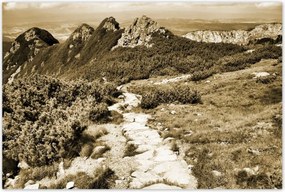 Poszterek 120x80 TĂĄtra Lengyel hegyek KilĂĄtĂĄs