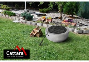 La Palma szürke tűzrakó égetett kőből - Cattara