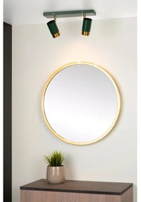 Lucide 35913/02/33 - Spotlámpa FLORIS 2xGU10/40W/230V zöld