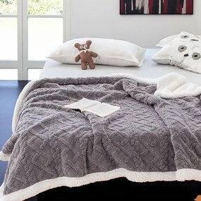 Meleg bárány takaró Homa KOBELA GREY