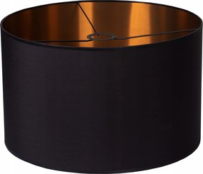 Stílusos Lámpaernyő Fekete-réz 40/20cm