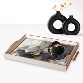 Üveg tálca, 38×24 cm – TPB9869