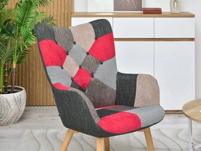Fotel Nutri (patchwork + fekete). 1110348