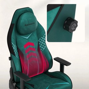 Ultra Gravity, Game szék, ergonomikus, velúr, zöld