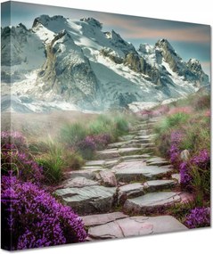 Festmények 20x20 Hegyi táj Tájkép