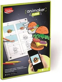 Animációkészítő készlet applikációval, Pop, MAPED CREATIV Animaker Flash (IMAC907067)