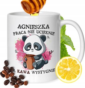 Bögre Ágnes Barátnőnek Ajándék Nyomtatott Fehér 330ml