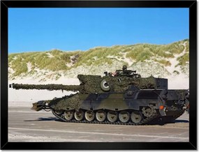 Poszterek keretben 40x30 Katonai harckocsi