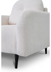 Kárpitozott CLOUDY fotel krémszínű