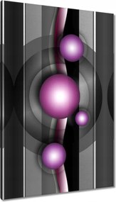 Festmények 80x120 Lila absztrakt