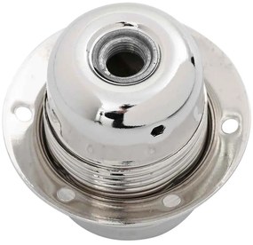 2 db szatén nikkel lámpatartók E27