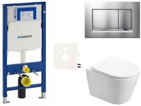 Fali WC szett Geberit előtétfalas szereléshez + SAT Infinitio WC SIKOGES3INF7
