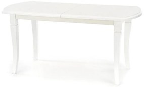 Asztal Houston 1060Fehér, 74x90x160cm, Hosszabbíthatóság, Közepes sűrűségű farostlemez, Fa