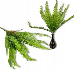 Gumi páfrány, páfránylevél csokor, 57 cm, levelek vázába, lakásdekoráció