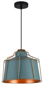 Lámpa Mennyezeti lámpatest GOA, 3574,AC220-240V,50/60Hz,1*E27,IP20,átmérő 32cm,egyes,kék